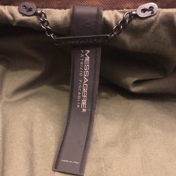 Stunning Messagerie Utility Chore Jacket made In Italy - Picture 7 of 15